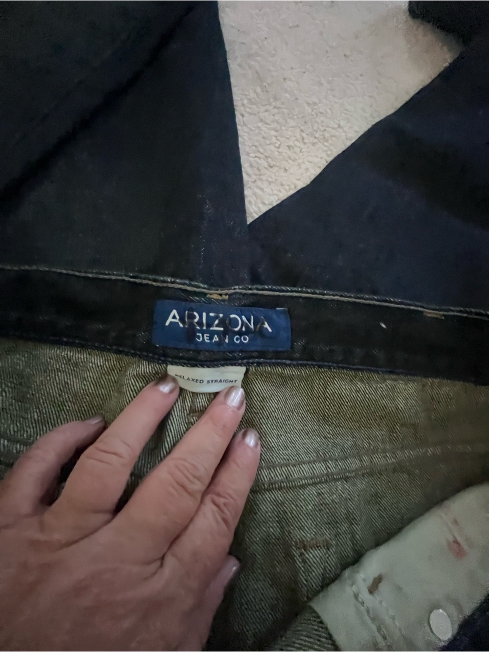 Arizona Jean Company Black Straight-Leg Men's Jeans - Picture 2 of 3